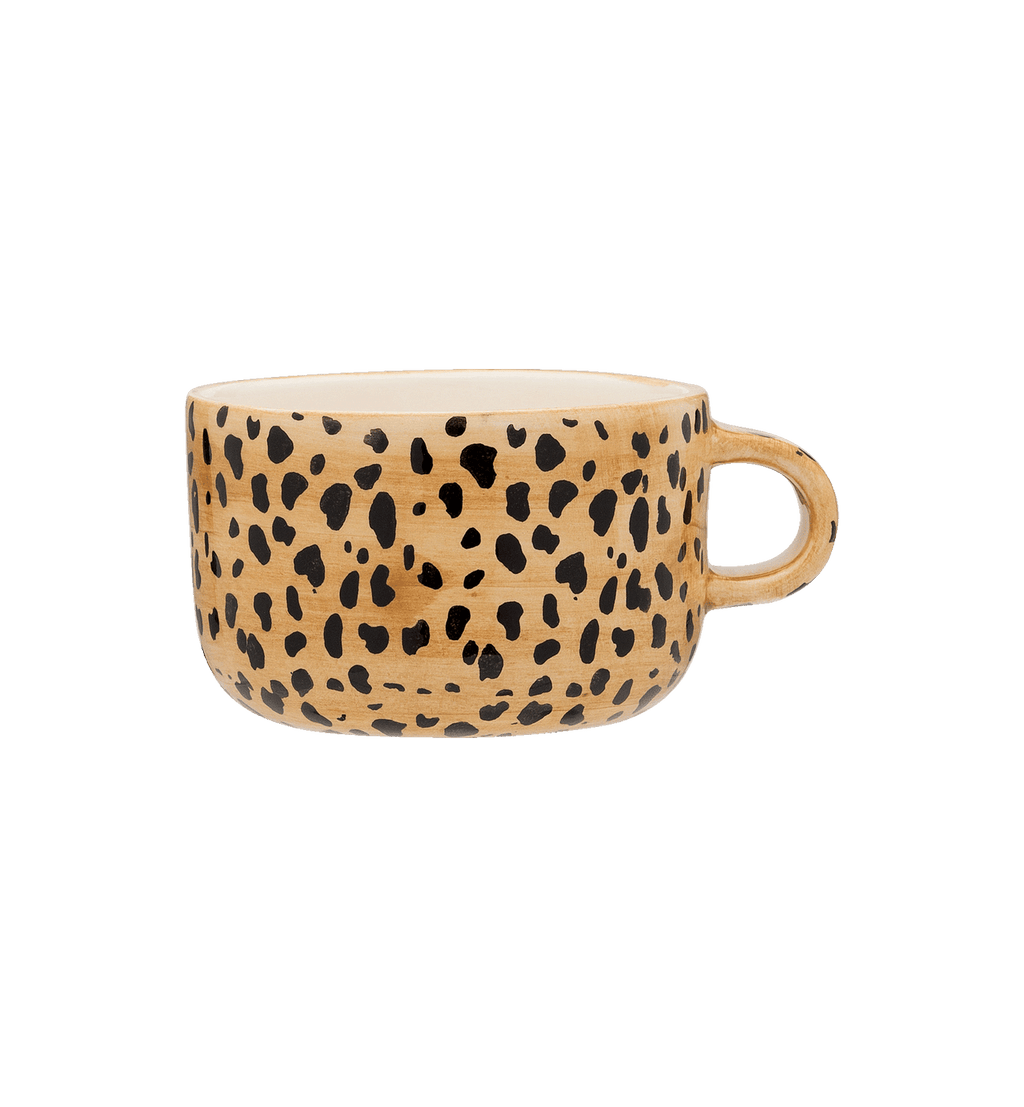 Anna + Nina Leopard Cappuccino Mug – La Gent