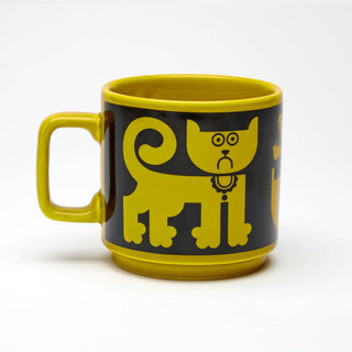 Magpie x Hornsea Mug Cat & Piranha