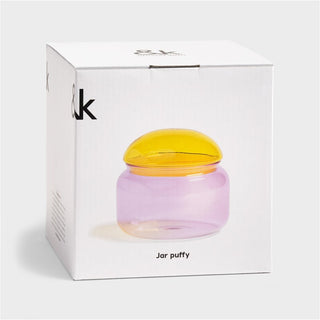 &Klevering Pink Puffy Jar