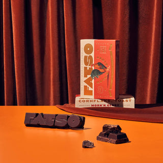 Fatso Morn'n Glory 150g - 60% Dark Chocolate Vegan Bar