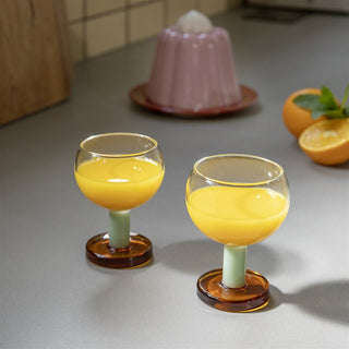 &Klevering Glass cantine set of 2