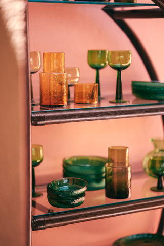 HKLIVING Tube carafe & glass