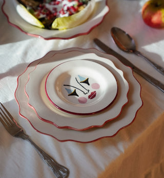 Anna + Nina Pierrot Dessert Plate