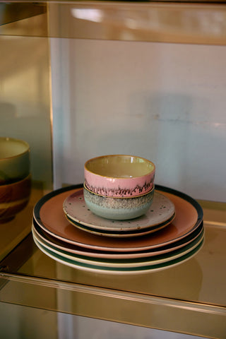 HKLIVING 70s ceramics: tapas bowls, renaissance (set of 4)