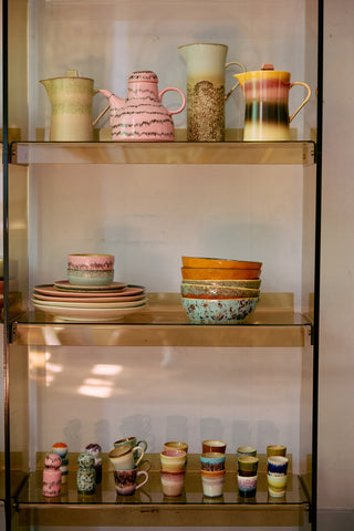 HKLIVING 70s ceramics: tapas bowls, renaissance (set of 4)