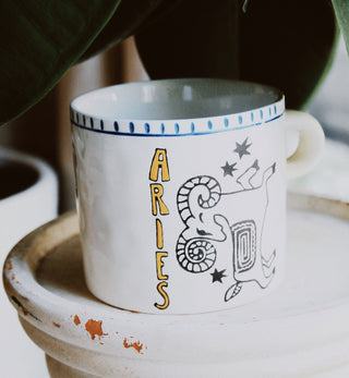 Anna + Nina Zodiac Tea Mug