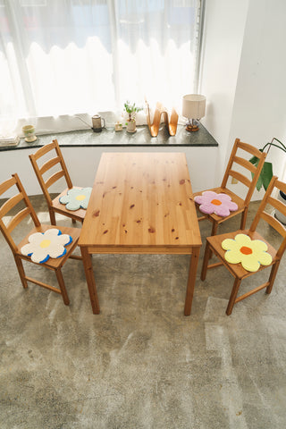 MIYOSHI RUG Flower Chair Rug C