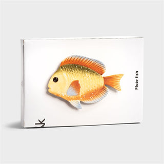 &Klevering fish rainbow plate