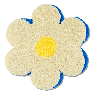 MIYOSHI RUG Flower Chair Rug C