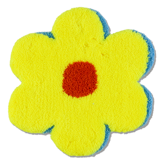 MIYOSHI RUG Flower Chair Rug C