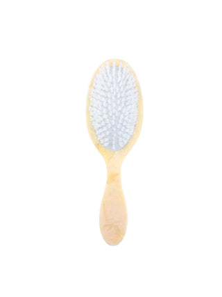 Hand-Painted Wild Roses Amazing Hair Day Brush | Eco-Friendly