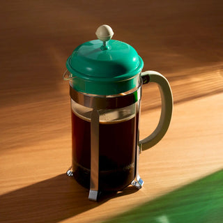 Bodum Caffettiera 1L/8 Cups - French Press Coffee Maker - Ocean Green