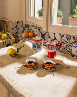 Bialetti X Dolce&Gabbana Sicilian Cart Moka Express 3 cup