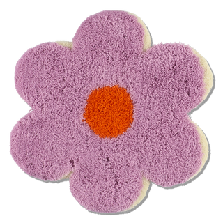 MIYOSHI RUG Flower Chair Rug C