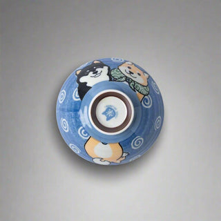 Rice Bowl Shiba Dog 14.2cm