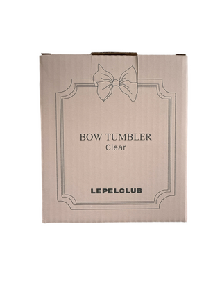 LEPELCLUB Bow Tumbler