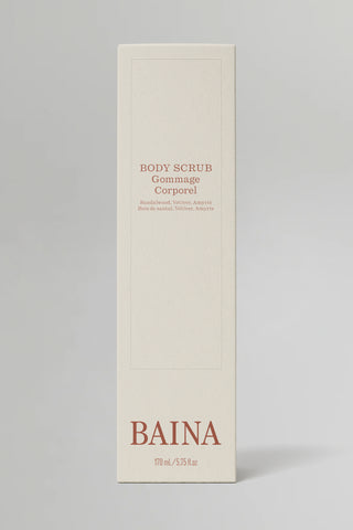 BAINA BODY SCRUB Ebon Veil