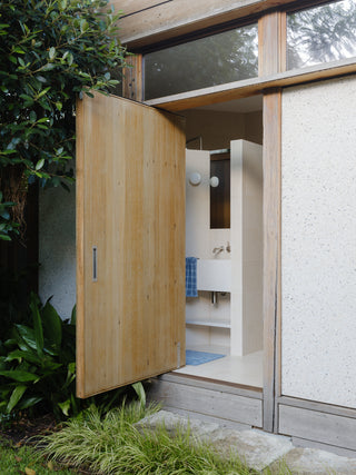 BAINA Devon Bath Mat-celeste & chalk