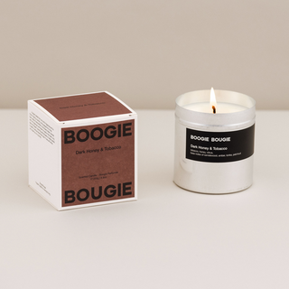 Boogie Bougie Dark Honey Tobacco Candle 250g