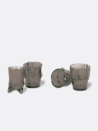 DOIY Medium Kitty Stackable Tumblers - Set of 4