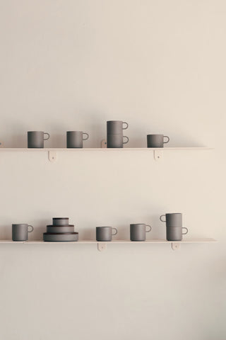 Hasami Porcelain Dark Grey Mug