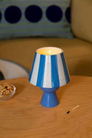 &Klevering Blue Cantine Tealight Holder