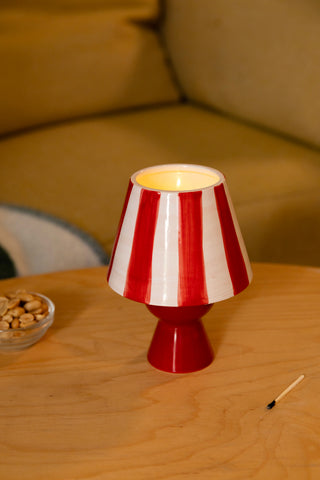 &Klevering Red Cantine Tealight Holder