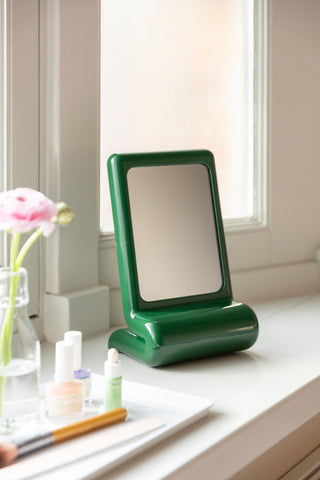 &Klevering Whip Green Vanity Mirror