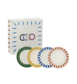 Anna + Nina Dreamy Breakfast Plate Set of 4