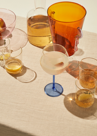 Maison Balzac Azure, Clear & Amber Le Spritz Glass