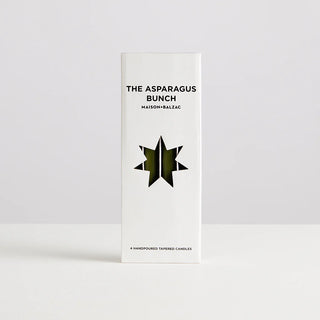 Maison Balzac 'The Asparagus Bunch' Tapered Candles Set of 4 - Olive