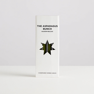 Maison Balzac 'The Asparagus Bunch' Tapered Candles Set of 4 - Olive