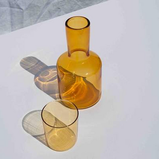 Maison Balzac Miel Carafe and Glass Set