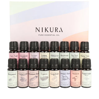 Nikura His & Hers Essential Oil Gift Set 16 x 10ml