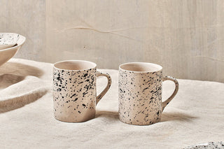 Nkuku Ama Splatter Mug - (Set of 2)