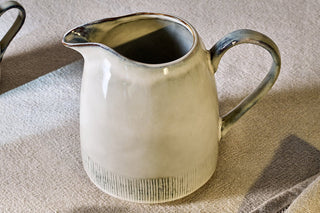 Nkuku Large Cream Malia Jug