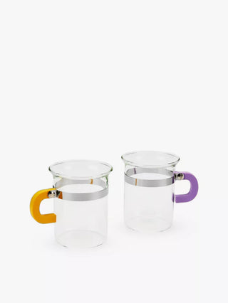 Bodum x MOMA Chambord stainless-steel set of two tea glasses 0.3l