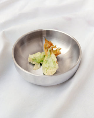 Service Projects Stainless Steel Breakfast Bowls; Set of 2