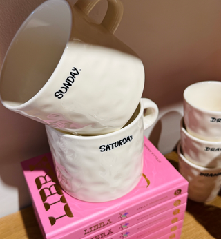 Anna + Nina Weekend Tea Mug Set of 2