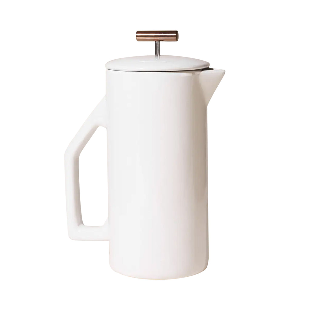 YIELD Cream Ceramic French Press – La Gent