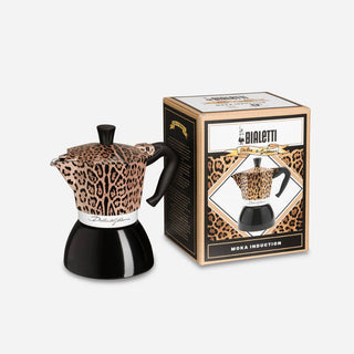 Bialetti X Dolce&Gabbana Leopardo Moka Induction 4 cup