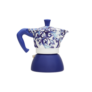Bialetti X Dolce&Gabbana Blue Mediterranean Moka Induction 4 cup
