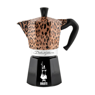 Bialetti X Dolce&Gabbana Leopardo Moka Express Stovetop 3 cup