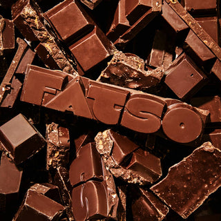 Fatso King's RANSOM150g- 60% Dark Chocolate Vegan Bar