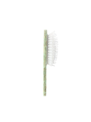 Hand-painted Lotus Handbag Hero Brush | Eco-Friendly