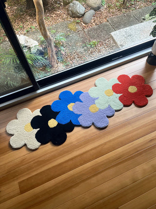 MIYOSHI RUG Flower Long Rug