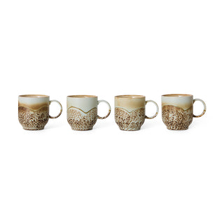 HKLIVING 70s ceramics: café mug - Shell