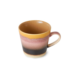 HKLIVING 70s ceramics: cappuccino mug - Sunset