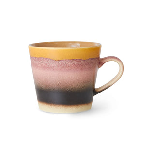 HKLIVING 70s ceramics: cappuccino mug - Sunset