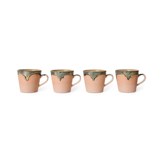 HKLIVING 70s ceramics: cappuccino mug - Blossom